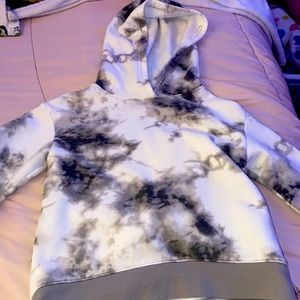 So marble hoodie
